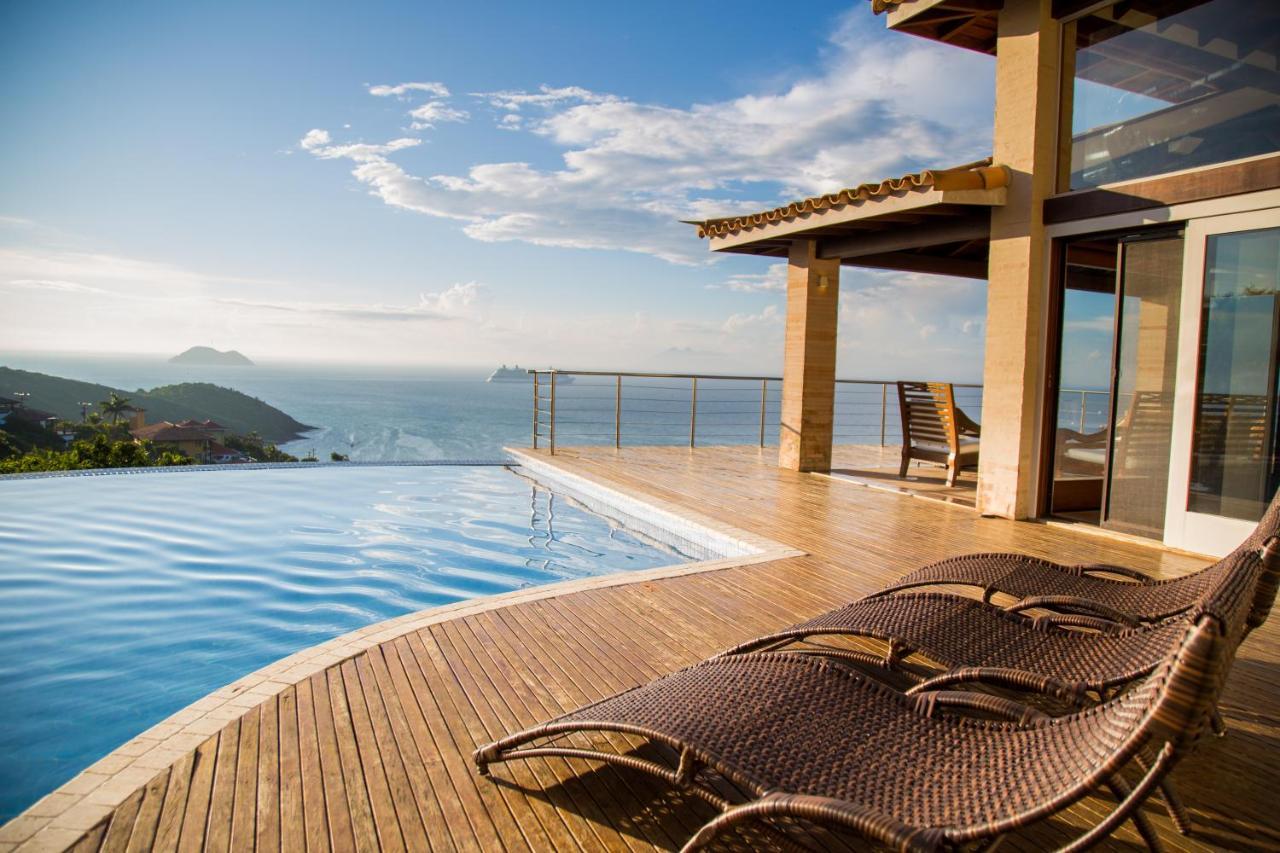 Buzios, Casa Inteira De Frente Para O Mar Em Joao Fernandes, Fabulosa, A Melhor Vista, Mansao Bella Vista Búzios Exterior foto